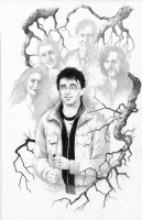 Harry Potter and his Dead by Colleen Doran Comic Art